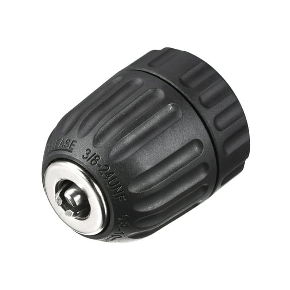 3/8inch Keyless Drill Chuck Adapter for 3/8inch-24UNF to 0.8-10mm Drill Bit