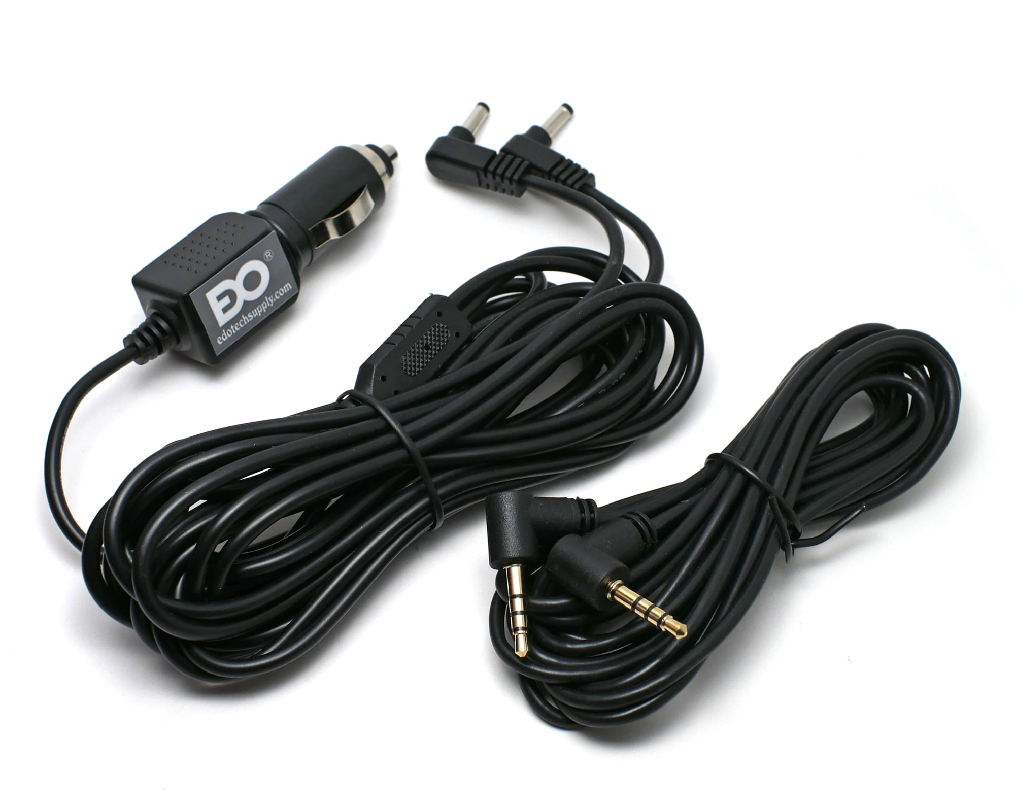 EDO Tech 3.5mm AV Cable & Car Charger Power Cord for Philips Dual