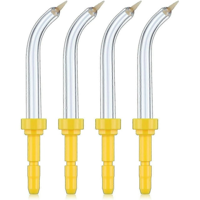 Replacement Dental Nozzle Accessories For Oral Irrigators (4 Pieces)
