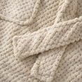 thumbnail image 5 of TOWED22 Boys Girls Robe Fleece Hooded Soft Toddler Bathrobe Cute Boys Bathrobe Fuzzy Plush Robes for Kids(Khaki,9-10 Y), 5 of 8