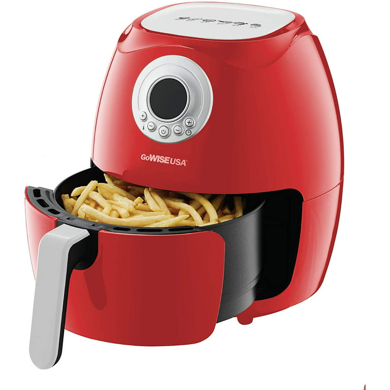 GoWISE USA Electric Airwise Fryer (Air Fryer) 3.7 Quart 7-in-1