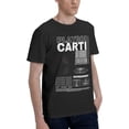 thumbnail image 2 of Playboi Rappe Carti Mens Womens Hip Hop Rap Trap Rapper Streetwear Vintage Style T-Shirt Black, 2 of 8