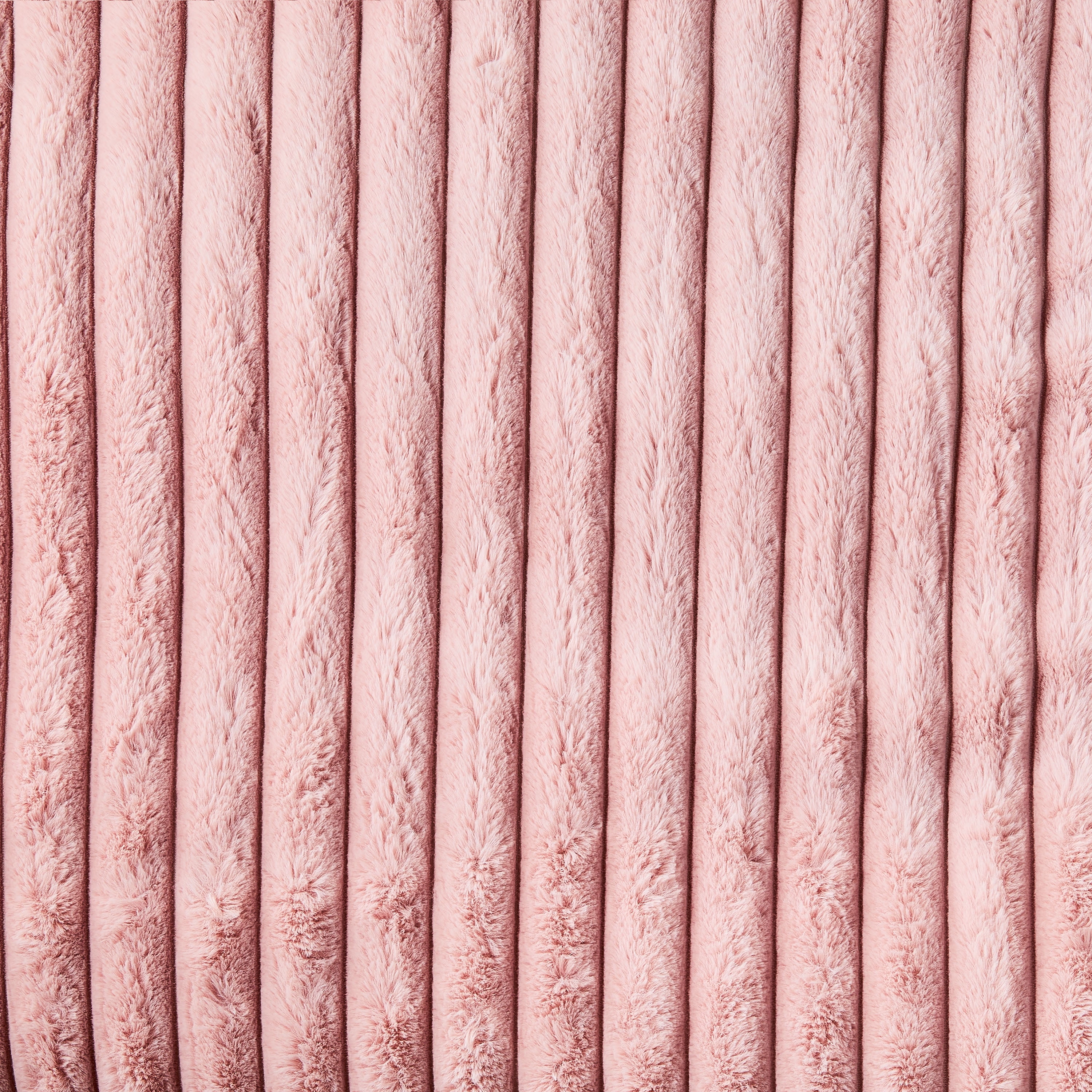 Vibrant Life Extra Large Ribbed Orthopedic Dog Bed, Pink, 48" x 35"