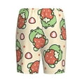 thumbnail image 5 of Easygdp Frog Hold Strawberry Men's Short Pajama Pants, Sleep Shorts, Household Pants, Casual Pants with Pockets - Medium, 5 of 9