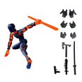 thumbnail image 4 of Figura de acción masculina,Cuerpo articulado de figura de acción multiarticulada impreso en 3D,Figura de acción Impresa en 3D Móvil con múltiples articulaciones,Maniquí de 2 piezas, 4 of 10