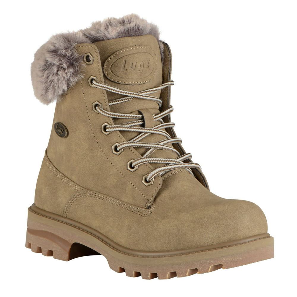 lugz women's empire hi fur lace up winter boot