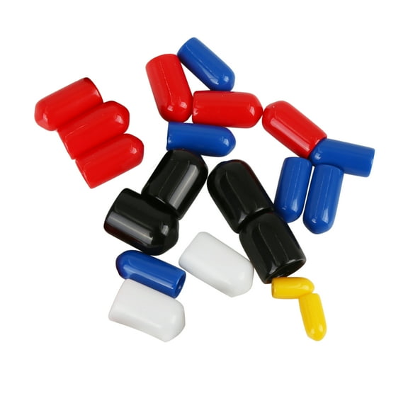 Vacuum Line Caps 1/8" 3/16" 1/4" 3/8" 5/16" Protector Cover Assorted Kit