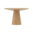 thumbnail image 5 of Alpine Furniture Cove 47 in. W Round Wood Dining Table in Natural, 5 of 5