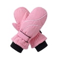 thumbnail image 2 of Spencer Kids Ski Gloves Winter Waterproof Snow Mittens Winter Warm Gloves for Boys and Girls Outdoor Activities (Suit 4-9 years), 2 of 6