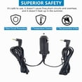 thumbnail image 2 of FITE ON Compatible Car Adapter Replacement for Dual Screens Portable DVD Player Power Supply Charger, 2 of 5