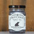 thumbnail image 2 of Blue Sage Honey Co. Butterfly Pea Flower Infused Raw Honey, Blue Butterfly Pea Flower, Unfiltered Infused Honey, Farm Fresh- Creamed Honey - 9oz, 2 of 7