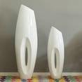 Tall Floor Vase, Modern White Large Floor Vase, 40inch Vase