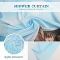 thumbnail image 4 of Funny Cat Shower Curtains for Bathroom  Bathing Cat Cute Kitten Taking Shower with Rubber Ducks Fun Shower Curtain Set with 12 Hooks for Adults Kids Bathroom Decor Accessories, 72"x72", 4 of 13