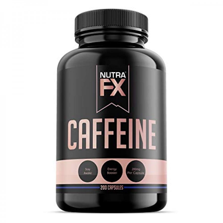 FX Supps 200mg Caffeine Pills for Energy, Focus, and Mental Clarity
