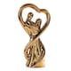 thumbnail image 3 of Figura de pareja, estatua de pareja, decoración del hogar, arte, artesanía, coleccionable, decorativo Oro, 3 of 9