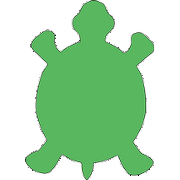 SHAPES ETC. Sticky Shape Notepad - Turtle