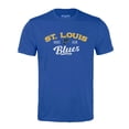 thumbnail image 2 of Men's Levelwear Blue St. Louis Blues Richmond Ice Wall T-Shirt, 2 of 3
