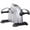 Silver, variant on Soozier Mini Pedal Exercise Bike Indoor Cycle Fitness Arm Leg, Black