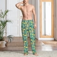 thumbnail image 6 of Lsque Animals with Leaf Print Men's Pajama Pants, Lounge Pant - Comfortable Home Wear,Elastic Waistband, Stylish Design-X-Large, 6 of 9