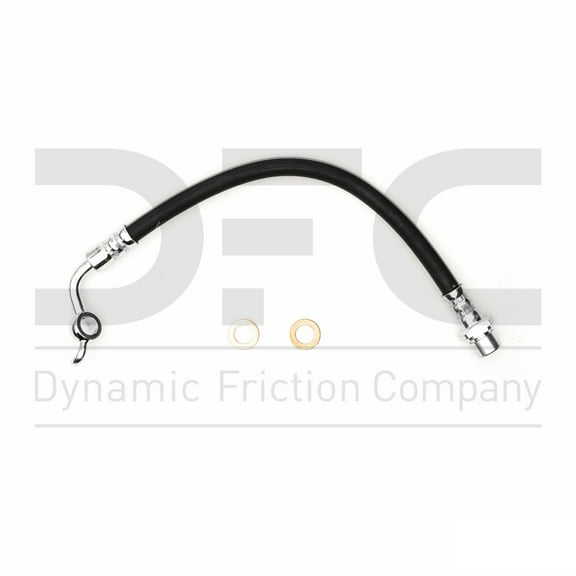 Rear Left Dynamic Friction Company Brake Line Hose 350-76226 For 2006-2019 Toyota RAV4