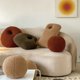 thumbnail image 4 of Almohada de forma abstracta con bola de nudo único, cojín de sofá relleno, cojín de sala de estar, diseño de oficina, redondo, estilo nórdico, 4 of 5