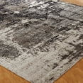 thumbnail image 4 of Porch & Den  Polyantha Distressed Grey Abstract Indoor/Outdoor Area Rug 7'9" x 9'9" Washable 8' x 10' Rectangle, 4 of 5