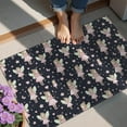 thumbnail image 4 of Black Fairy Star Pattern Door Rugs,Washable Non Slip Door Mats Indoor,Decorative Door Mats,Entry Mat Indoor for Entrance,Bedroom,Kitchen,Bathroom,20"x32", 4 of 6