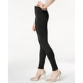 thumbnail image 2 of INC International Concepts Women's Seamless Leggings Black Size 16 Petite, 2 of 3