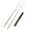 Brown green, variant on Two Section Winter Outdoor Fishing Rod Lightweight Carbon Construction EVA Grip