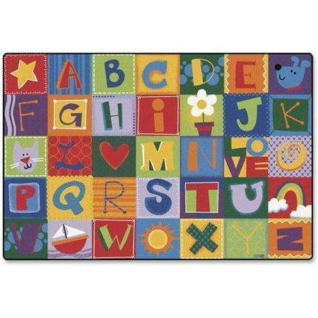 - 3801 Carpets for Kids Toddler Alphabet Blocks Rug - 72