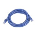 thumbnail image 2 of Monoprice FLEXboot Series - Patch cable - RJ-45 (M) to RJ-45 (M) - 10 ft - UTP - CAT 5e - molded, snagless, stranded - blue, 2 of 2