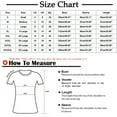 thumbnail image 3 of Aueoeo Womens Sweater Dressy Casual 3/4 Sleeve Round Neck Shirts Loose Fitted Blouses on Clearance, 3 of 6