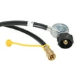 thumbnail image 4 of Flame King 12FT 90° Low-Pressure Propane Regulator Quick Connect Hose for RVs, Grills & Heaters, 4 of 5