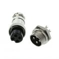 thumbnail image 6 of Aviation Plug Male & Female Wire Panel Metal Connector 16mm 2/3/4/5/6/8/9 Pin GX16, 6 of 15