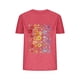 thumbnail image 1 of Camisetas de Verano de Mujer Pequeña Flor Impresa Cuello Redondo Manga Corta Superior, Verano Superior de las Mujeres, 1 of 8