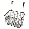thumbnail image 2 of Spectrum Diversified Over-the-Cabinet Large Basket Organizer, Steel, Black, 2 of 9