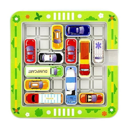 ZOUBAOQ Rush Hour Game, Ingenious Traffic Game and Well-known Logic Game, Think Hour Brain Funny Fun Traffic Game, Boar Rush Jam