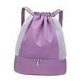 thumbnail image 3 of Milaget Drawstring Backpack Adjustable Strap Sports Backpack Water Resistant Gym Bag, 3 of 9