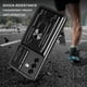 thumbnail image 2 of For Samsung Galaxy S25 Case PC + TPU Kickstand Phone Back Cover with Camera Slider - Titanium Grey, 2 of 5