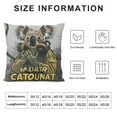 thumbnail image 5 of Ant Traps Termite Technician Koalafied Pest Control Officer Throw Pillow, Multicolor, 5 of 5