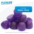 thumbnail image 3 of Multivitamínico en Gomitas PLENLIFE para Hombres y Mujeres Sabor Mora Azul Frasco 50 Gomitas 240 Gramos, 3 of 6