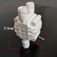 thumbnail image 4 of Pcs 1/4 inch 4 Way Auto Shut Off Valve, Push In Fittings for Reverse Osmosis Ro Water Filter System, 4 of 5