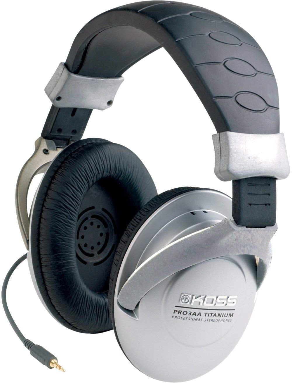 Koss PRO3AA Titanium Collapsible Over-Ear Stereo Headphones with 6.3mm  Adapter, Open Box - Walmart.com