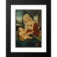 thumbnail image 2 of Lorenzo di Credi 14x18 Black Modern Framed Museum Art Print Titled - Virgin and Child (1400s), 2 of 5