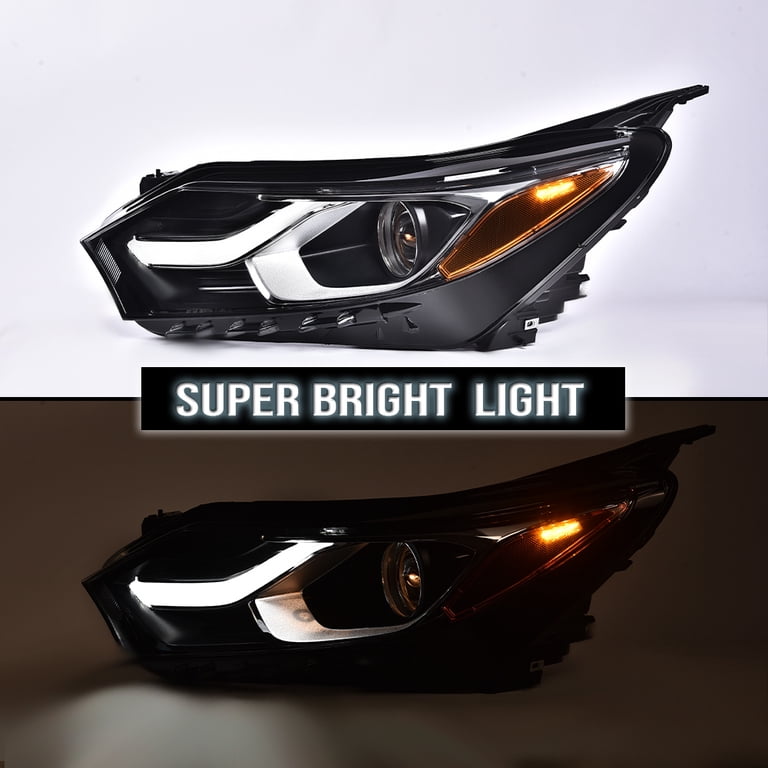 SEBLAFF Halogen Headlight Assembly For Chevy Equinox 2018-2020 – Passenger Side, DOT/SAE 1 thumbnail image
