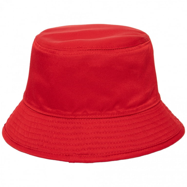 ◆ARCHIVE BOLD◆ RED MOSS PATCHED BUCKET HAT WHITE AB23SUCP0 Budweiser Beer Label and All Over Ribbons Reversible Text