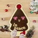 thumbnail image 5 of Tapete Decorativo para Árbol de Navidad | Tapete Absorbente para Entrada y Baño | 80 X 50 Cm | Poliéster Marrón | Base Antideslizante | Fácil de Limpiar | 1 Unidad, 5 of 6