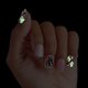 thumbnail image 5 of Uñas Postizas KISS imPRESS Halloween 'Cheeky' Rosa Squoval Cortas, 5 of 9