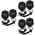 thumbnail image 6 of 3 Count Handheld Chronograph Pedometer Sports Timer Hour Stopwatch, 6 of 8