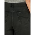 thumbnail image 6 of Lee Women's Plus Size Ultra Lux Long Straight Jean, 6 of 7